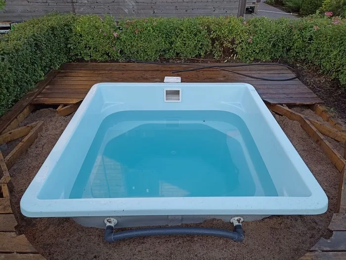 Композитная купель Laguna 2 — установка в Озерске