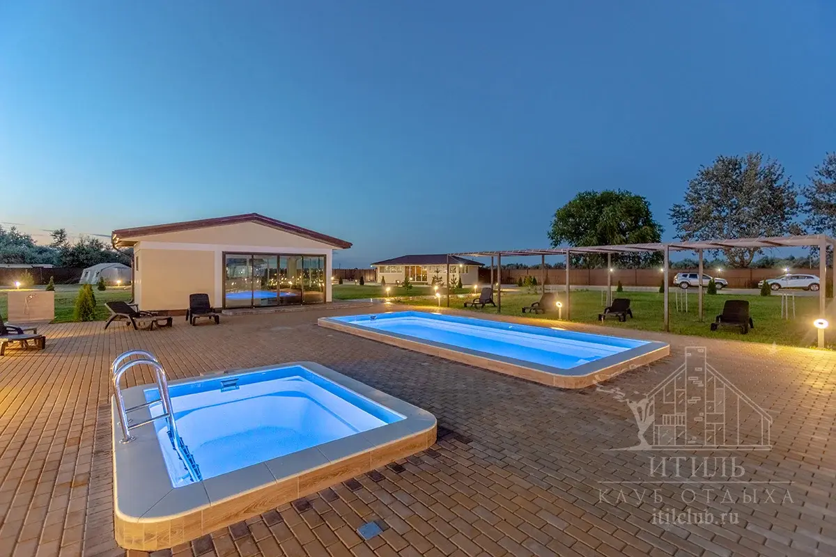 Композитная купель Laguna 3 — установка в Озерске